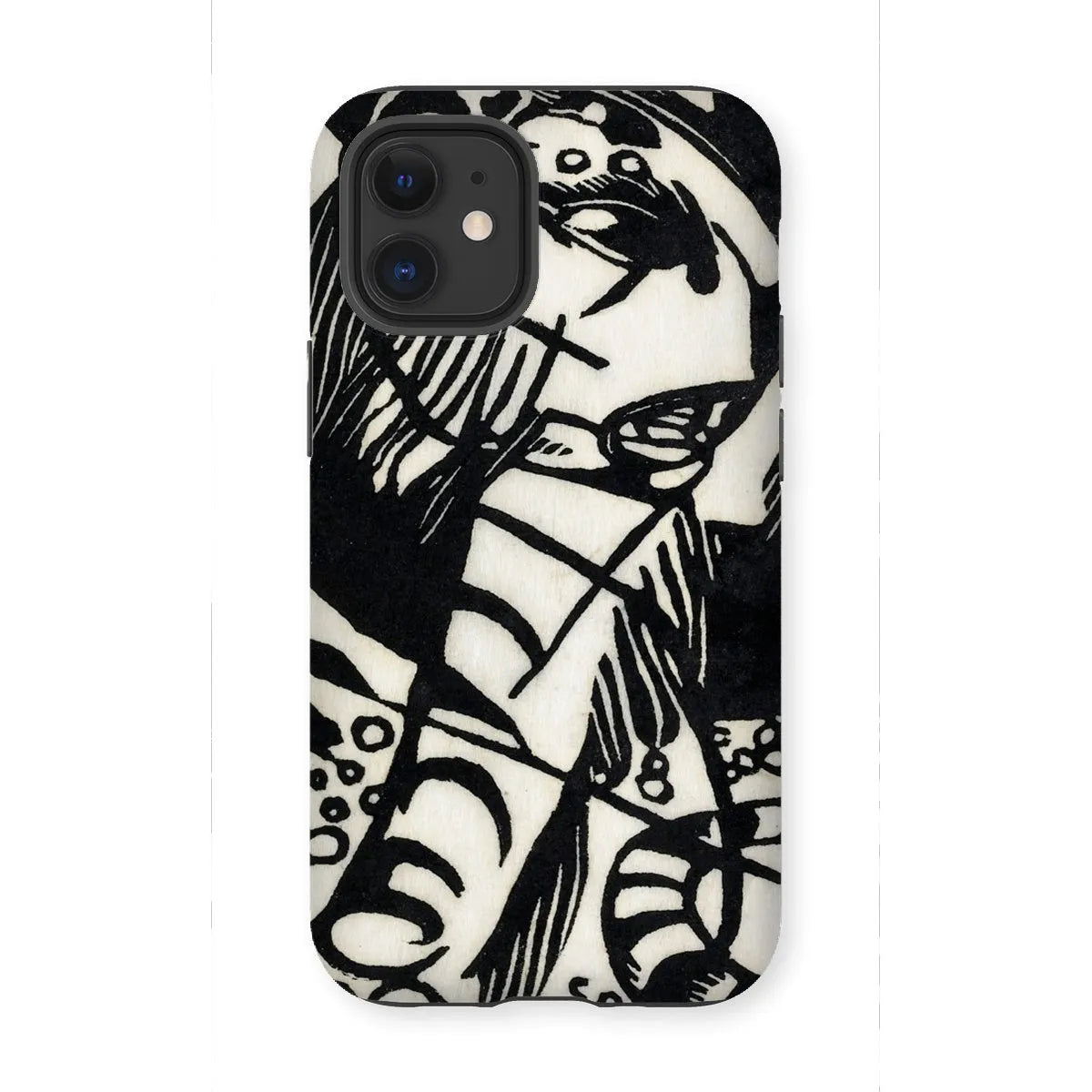Tiger - Animal Aesthetic Phone Case - Franz Marc - Iphone 12 Mini / Matte - Mobile Phone Cases - Aesthetic Art
