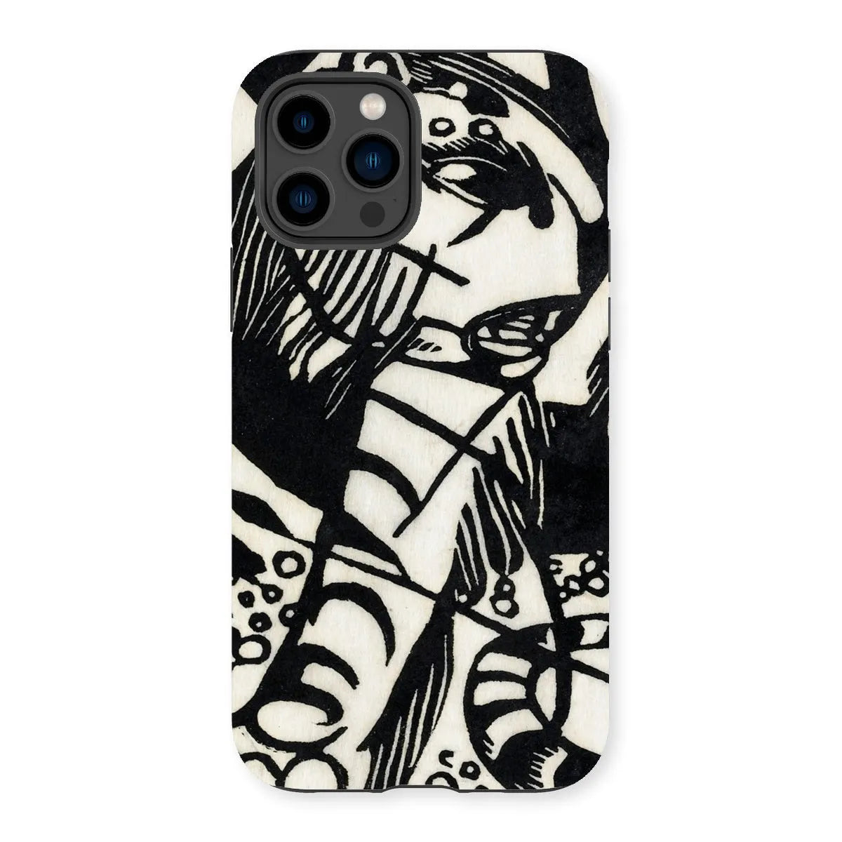 Tiger - Animal Aesthetic Phone Case - Franz Marc - Iphone 14 Pro / Matte - Mobile Phone Cases - Aesthetic Art