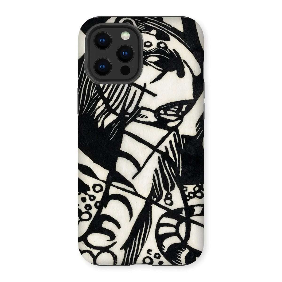 Tiger - Animal Aesthetic Phone Case - Franz Marc - Iphone 12 Pro Max / Matte - Mobile Phone Cases - Aesthetic Art