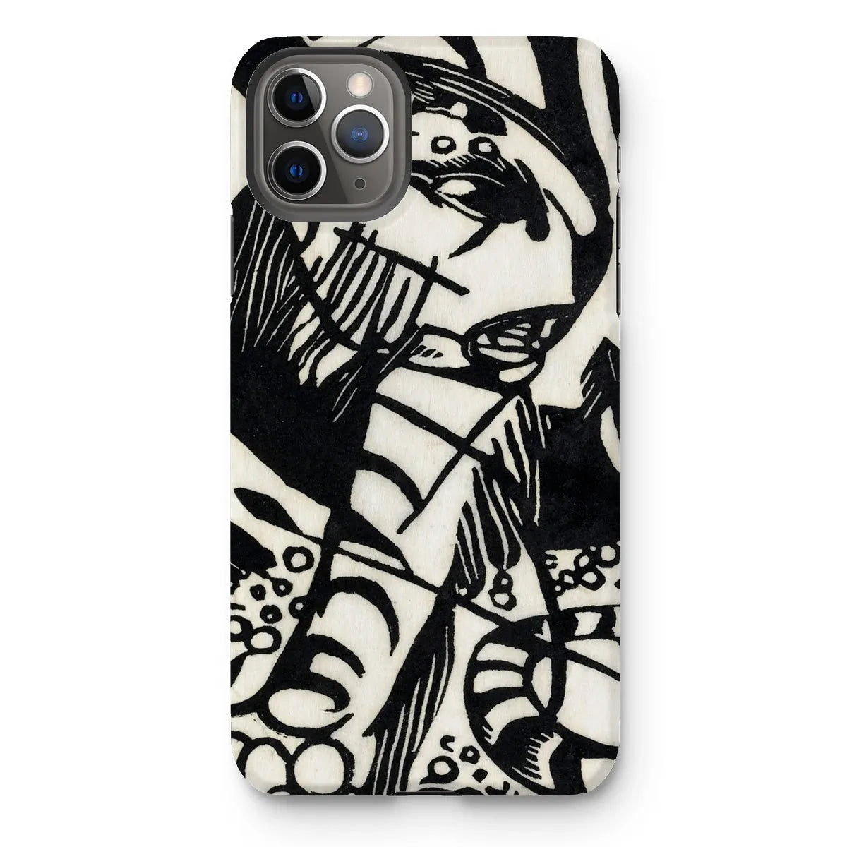 Tiger - Animal Aesthetic Phone Case - Franz Marc - Iphone 11 Pro Max / Matte - Mobile Phone Cases - Aesthetic Art