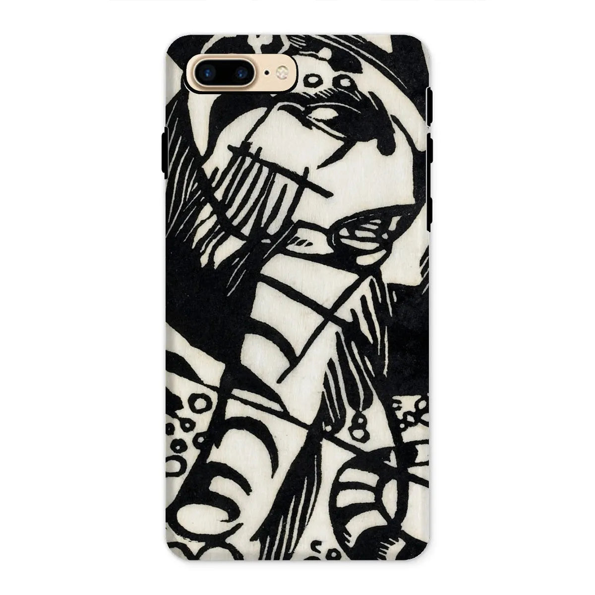Tiger - Animal Aesthetic Phone Case - Franz Marc - Iphone 8 Plus / Matte - Mobile Phone Cases - Aesthetic Art