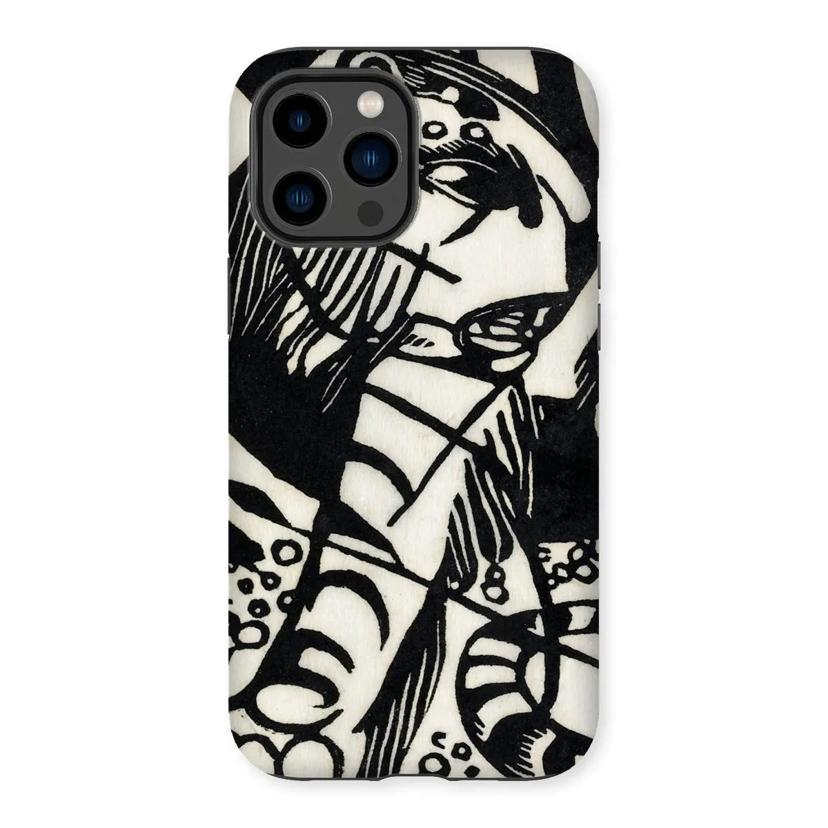 Tiger - Animal Aesthetic Phone Case - Franz Marc - Iphone 14 Pro Max / Matte - Mobile Phone Cases - Aesthetic Art