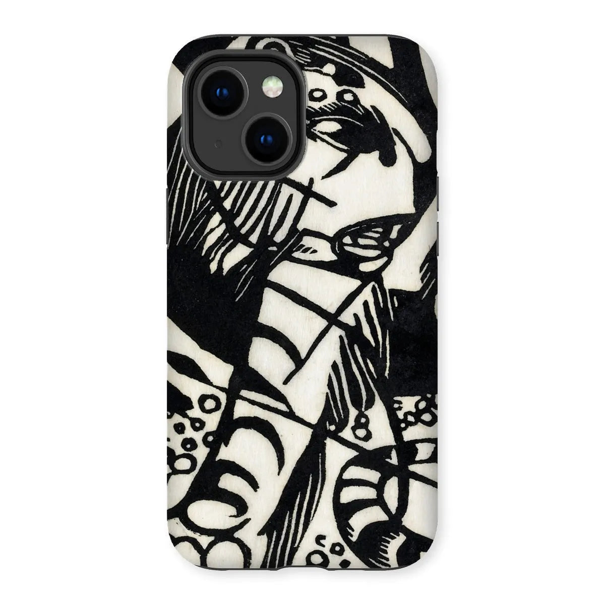 Tiger - Animal Aesthetic Phone Case - Franz Marc - Iphone 14 Plus / Matte - Mobile Phone Cases - Aesthetic Art