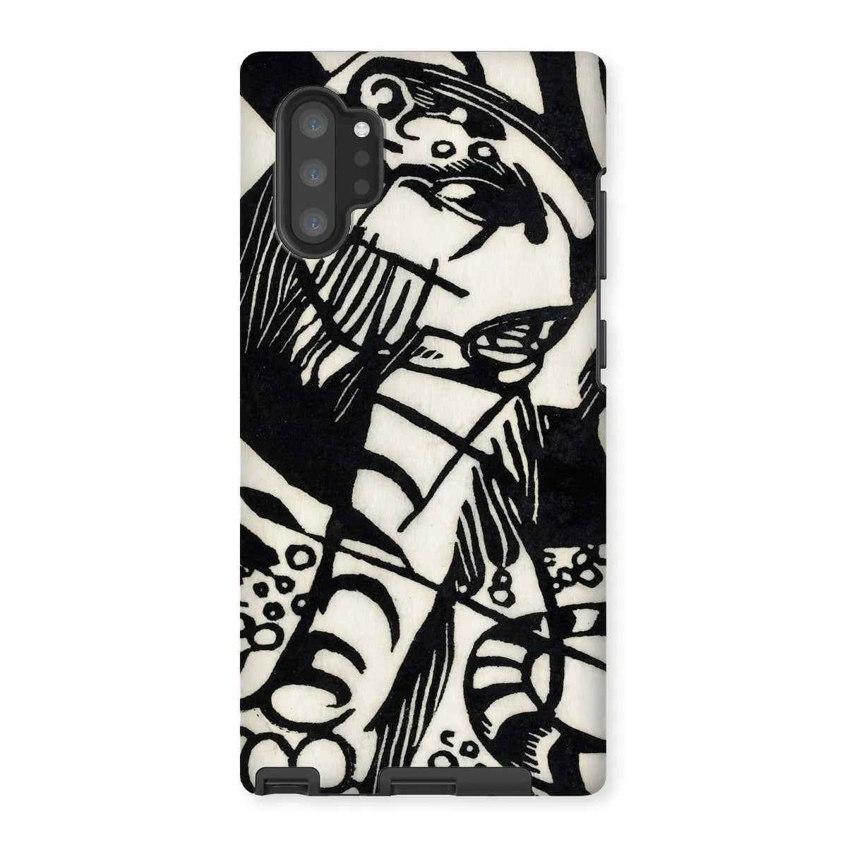 Tiger - Animal Aesthetic Phone Case - Franz Marc - Samsung Galaxy Note 10p / Matte - Mobile Phone Cases - Aesthetic Art