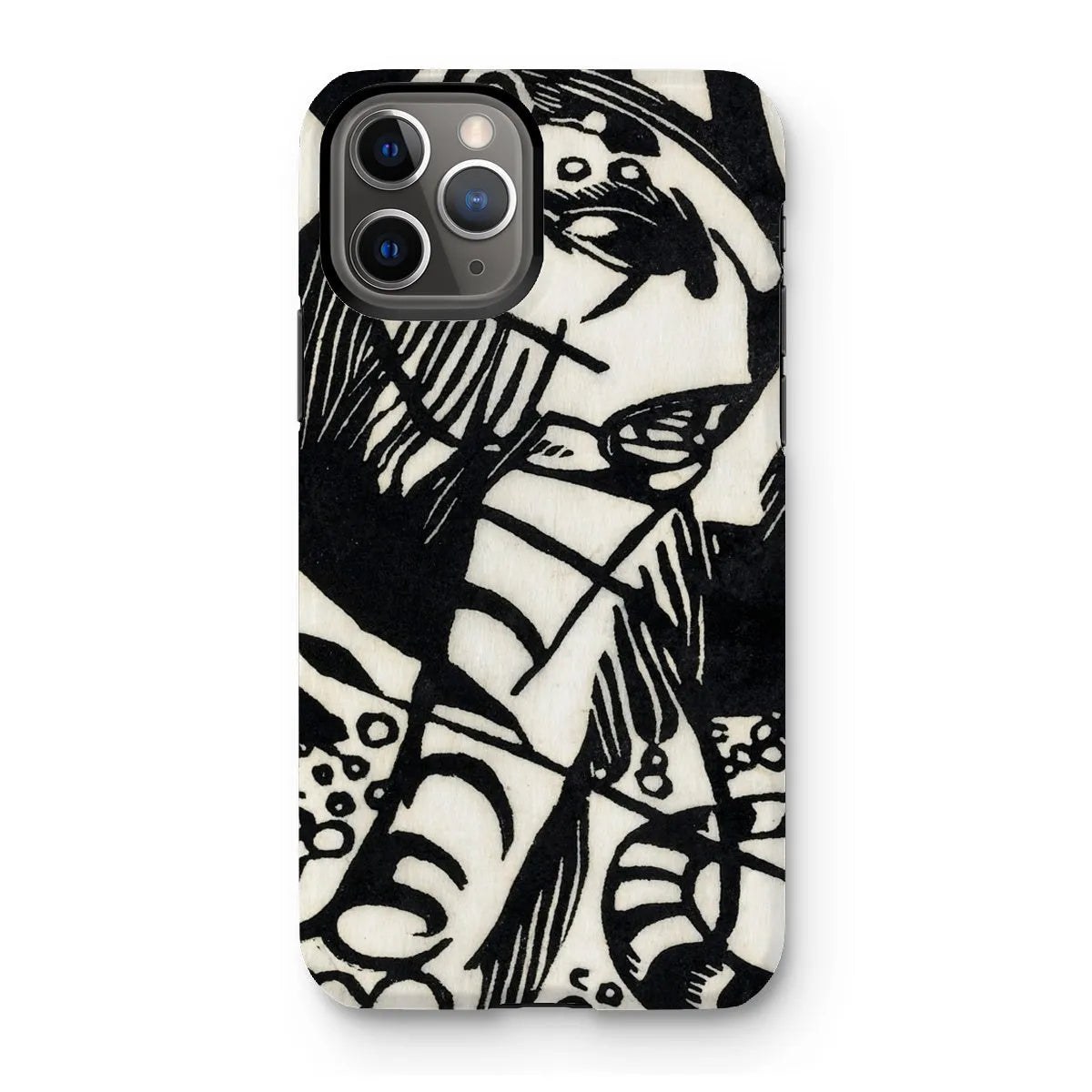 Tiger - Animal Aesthetic Phone Case - Franz Marc - Iphone 11 Pro / Matte - Mobile Phone Cases - Aesthetic Art