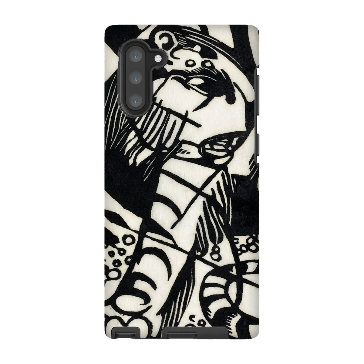 Tiger - Animal Aesthetic Phone Case - Franz Marc - Samsung Galaxy Note 10 / Matte - Mobile Phone Cases - Aesthetic Art