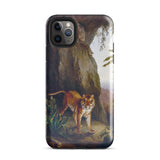 Tiger in a Cave - Jacques-laurent Agasse Iphone Case, 11 Pro Max / Gloss, Mobile Phone Cases, Toby Leon