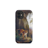 Tiger in a Cave - Jacques-laurent Agasse Iphone Case, 12 Mini / Matte, Mobile Phone Cases, Toby Leon