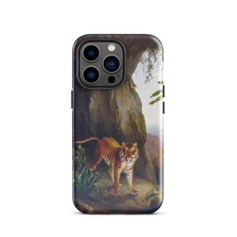 Tiger in a Cave - Jacques-laurent Agasse Iphone Case, 13 Pro / Gloss, Mobile Phone Cases, Toby Leon