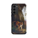 Tiger in a Cave - Jacques-laurent Agasse Samsung Case, Galaxy S23 Plus / Gloss, Mobile Phone Cases, Toby Leon