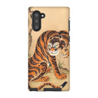 Tiger Cleaning its Paw - Matsui Keichu Iphone Case - Samsung Galaxy Note 10 / Matte