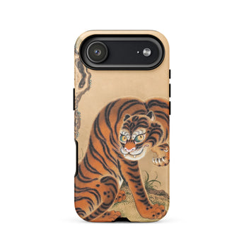 Tiger Cleaning its Paw - Matsui Keichu Phone Case Iphone 17 Air / Matte Google Pixel 7 Pro Phone Case Tiger Design Matsui Keichu Iphone