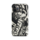 Tiger Franz Marc Animal Aesthetic Iphone Case, 11 Pro / Matte, Black White Patterned Phone Case