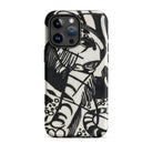 Tiger Franz Marc Animal Aesthetic Iphone Case, 15 Pro Max / Matte, Black White Patterned Phone Case