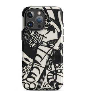 Iphone 16 Pro Max / Matte Tiger - Franz Marc Animal Aesthetic Case Marc’s Avant-garde
