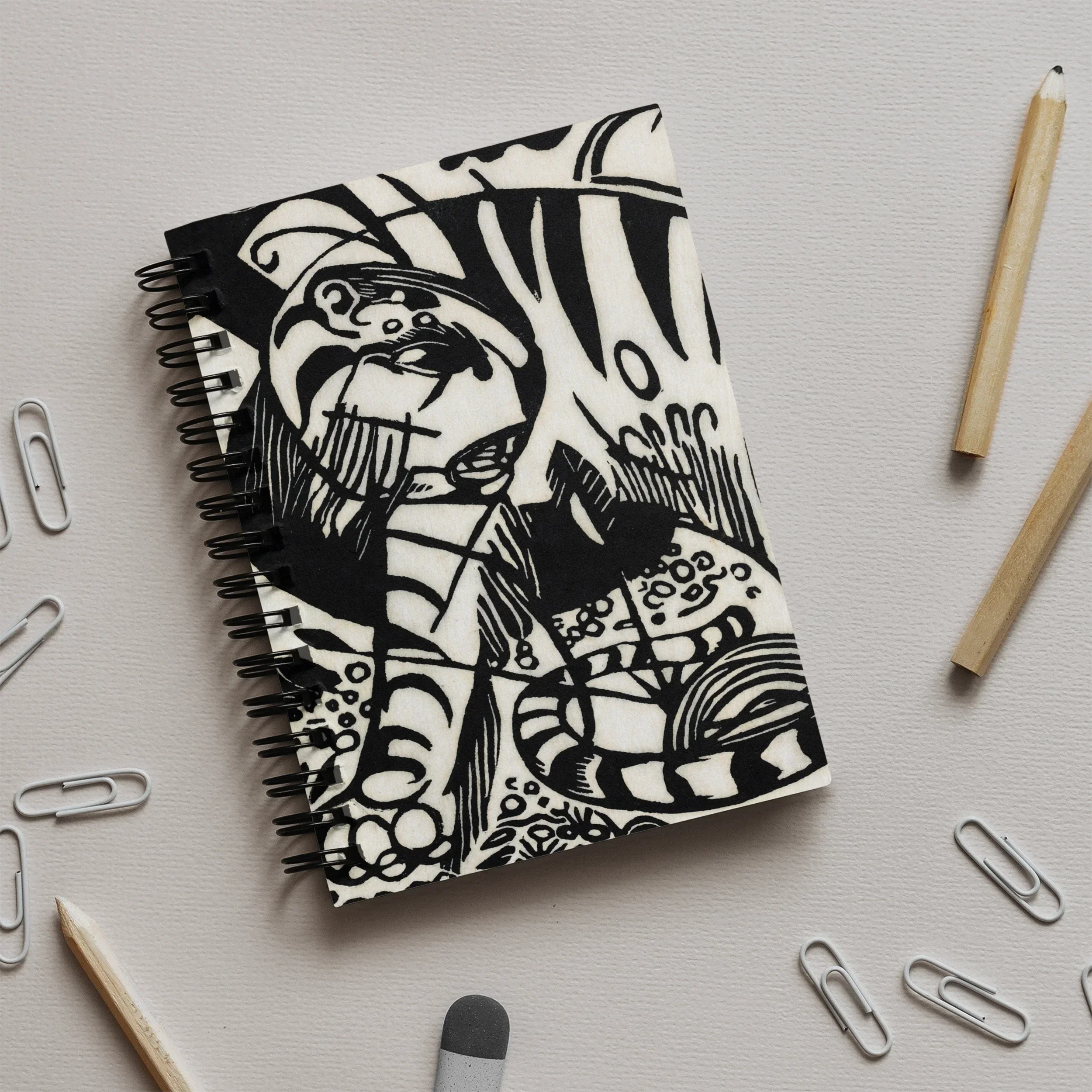 Tiger - Franz Marc Notebook Notebooks & Notepads