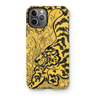 Tiger in the Jungle - Paul Ranson Iphone Case, 11 Pro / Matte, Iphone Case Yellow Black Abstract Tiger Design