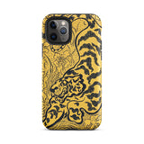 Tiger in the Jungle - Paul Ranson Iphone Case, 11 Pro / Matte, Yellow Phone Case Tiger Design