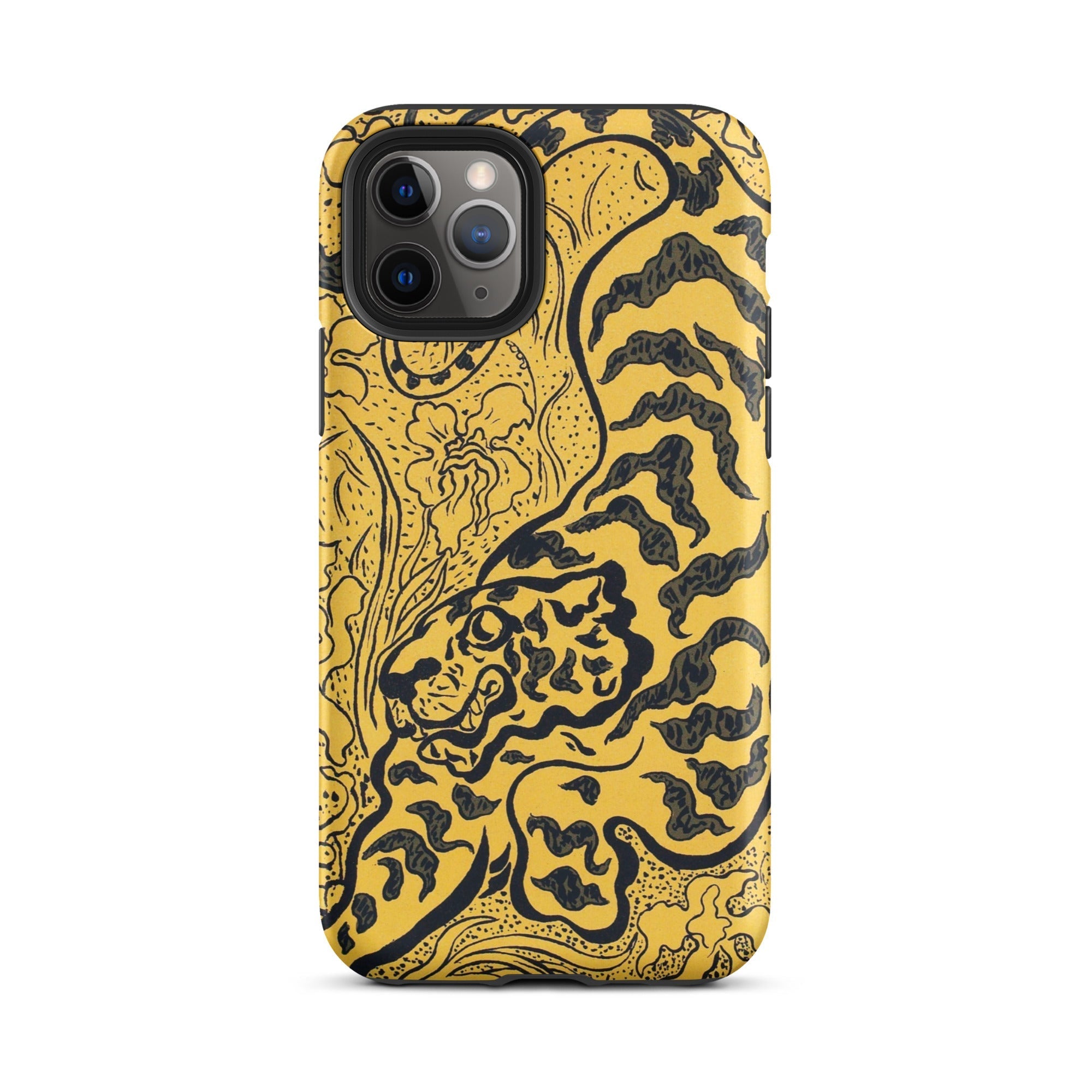 Tiger in the Jungle Paul Ranson Iphone Case, 11 Pro / Matte, Yellow Phone Case Tiger Design