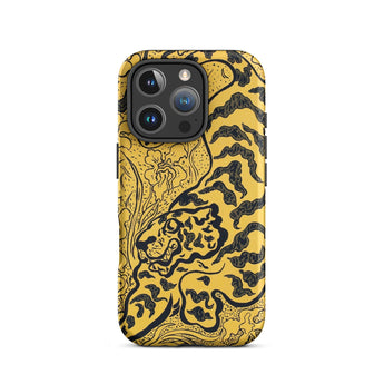 Tiger in the Jungle - Paul Ranson Iphone Case, 16 Pro / Matte, Tiger-themed Phone Case