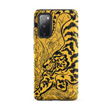 Tiger in the Jungle - Paul Ranson Samsung Case, Galaxy S20 Fe / Matte, Yellow Black Tiger-patterned Smartphone Case