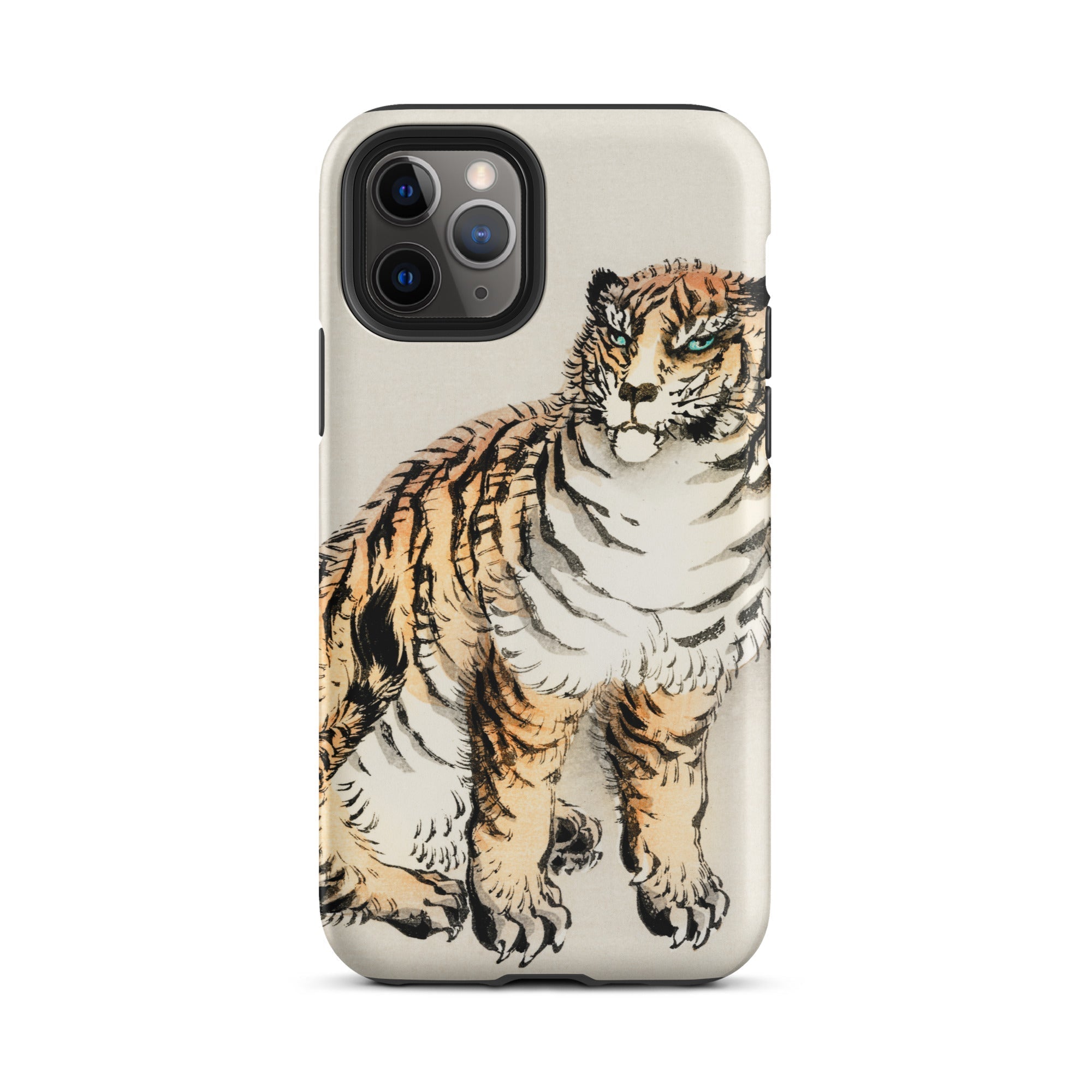 Tiger Kōno Bairei Meiji Animal Iphone Case, 11 Pro / Matte, Tiger Themed Phone Case
