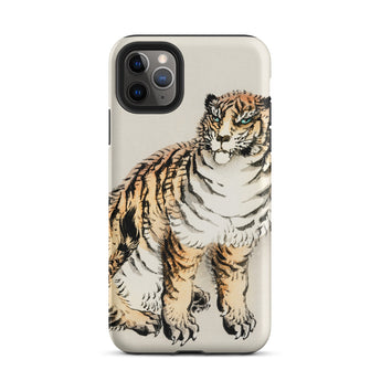 Tiger - Kōno Bairei Meiji Animal Iphone Case, 11 Pro Max / Matte, Tiger-themed Phone Case