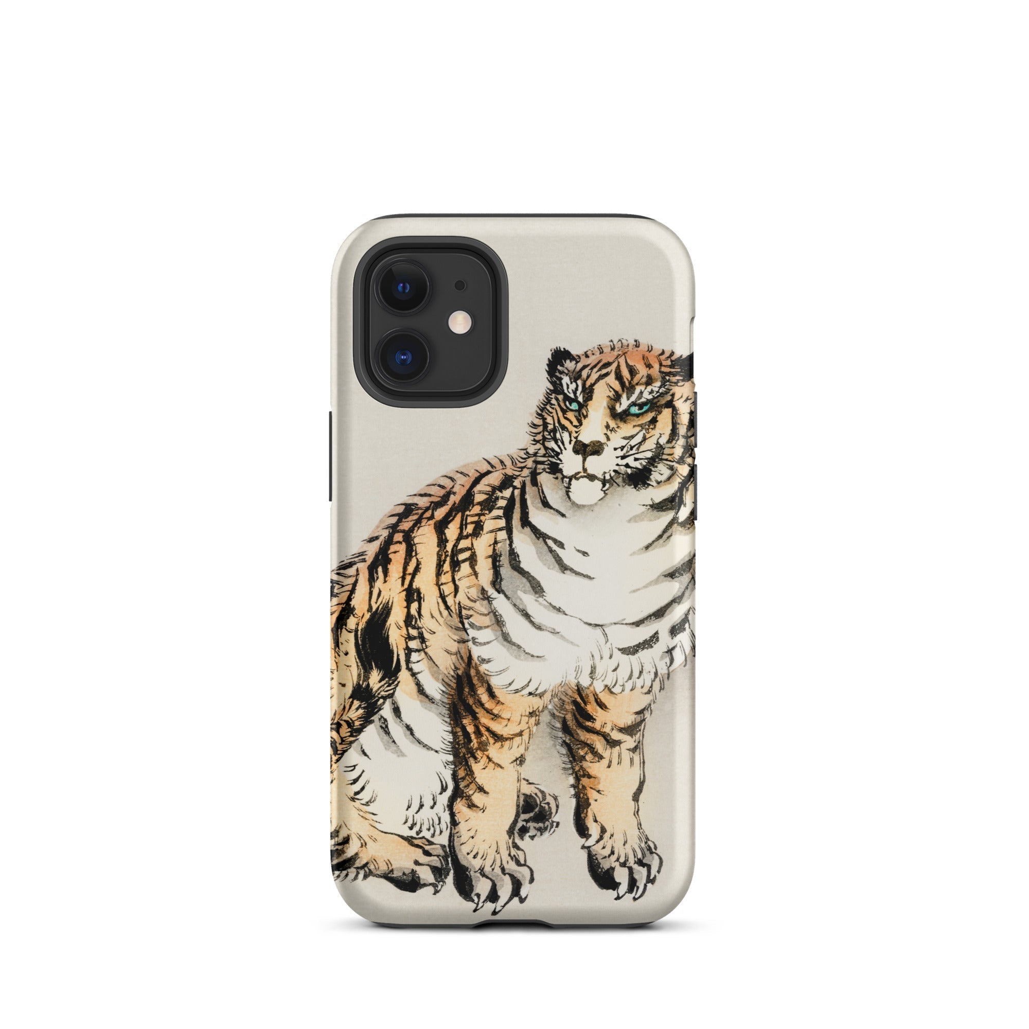 Tiger Kōno Bairei Meiji Animal Iphone Case, 12 Mini / Matte, Tiger Themed Iphone Case