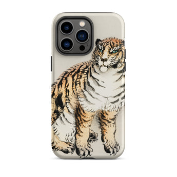 Tiger - Kōno Bairei Meiji Animal Iphone Case, 14 Pro Max / Matte, Tiger-themed Iphone Case