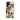 Sleek Cream-colored Phone Case Detailed Illustration Orange Black Kōno Bairei Tiger, Meiji Animal Aesthetic, Iphone