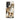 Sleek Off-white Phone Case Detailed Illustration Orange Black Kōno Bairei Tiger, Meiji Animal Aesthetic, Iphone