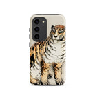 Tiger Kōno Bairei Meiji Animal Samsung Case, Galaxy S23 / Matte, Smartphone Case Detailed Illustration Tiger