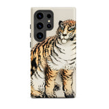Tiger - Kōno Bairei Meiji Animal Samsung Case, Galaxy S24 Ultra / Matte, Smartphone Case Tiger Illustration