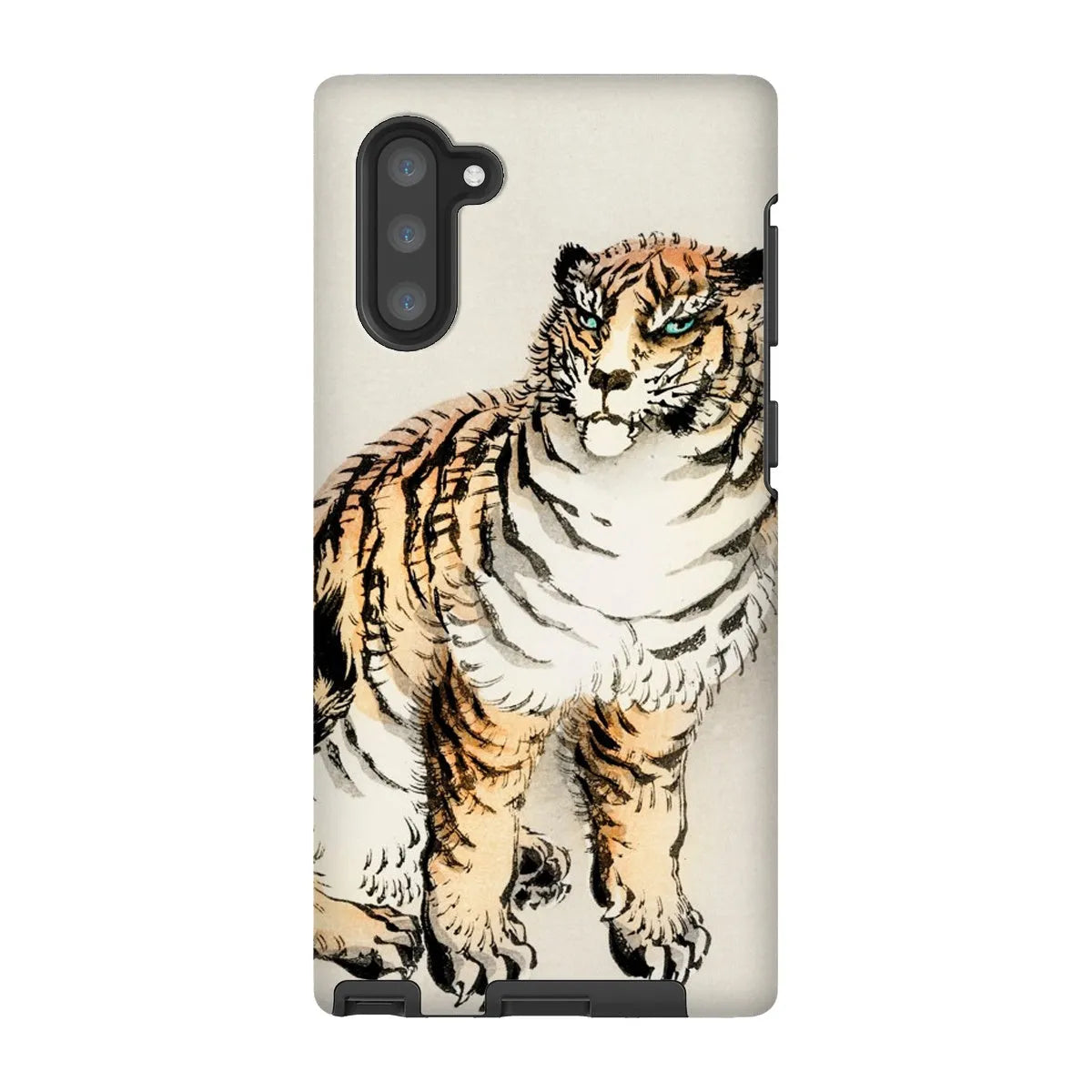 Tiger - Meiji Animal Aesthetic Phone Case - Kōno Bairei - Samsung Galaxy Note 10 / Matte - Mobile Phone Cases