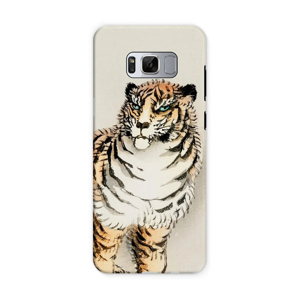 Tiger - Meiji Animal Aesthetic Phone Case - Kōno Bairei - Samsung Galaxy S8 / Matte - Mobile Phone Cases - Aesthetic