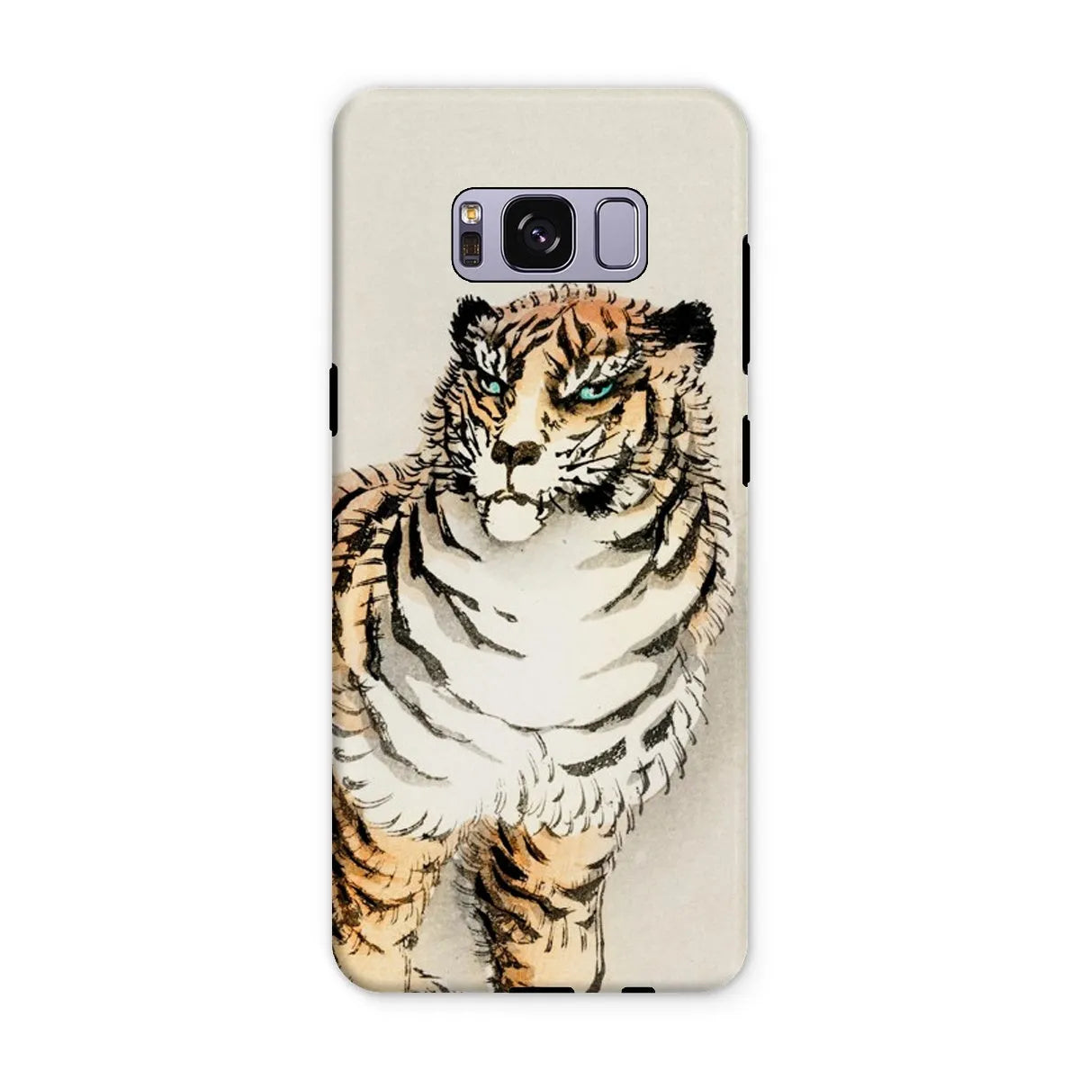 Tiger - Meiji Animal Aesthetic Phone Case - Kōno Bairei - Samsung Galaxy S8 Plus / Matte - Mobile Phone Cases