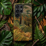 Tiger in a Tropical Storm - Henri Rousseau Phone Case, Mobile Cases, Toby Leon
