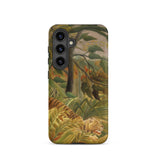 Tiger in a Tropical Storm - Henri Rousseau Phone Case, Samsung Galaxy S24 / Matte, Mobile Cases, Toby Leon