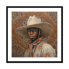 Titus - Gay Black Dandy Cowboy Art Print