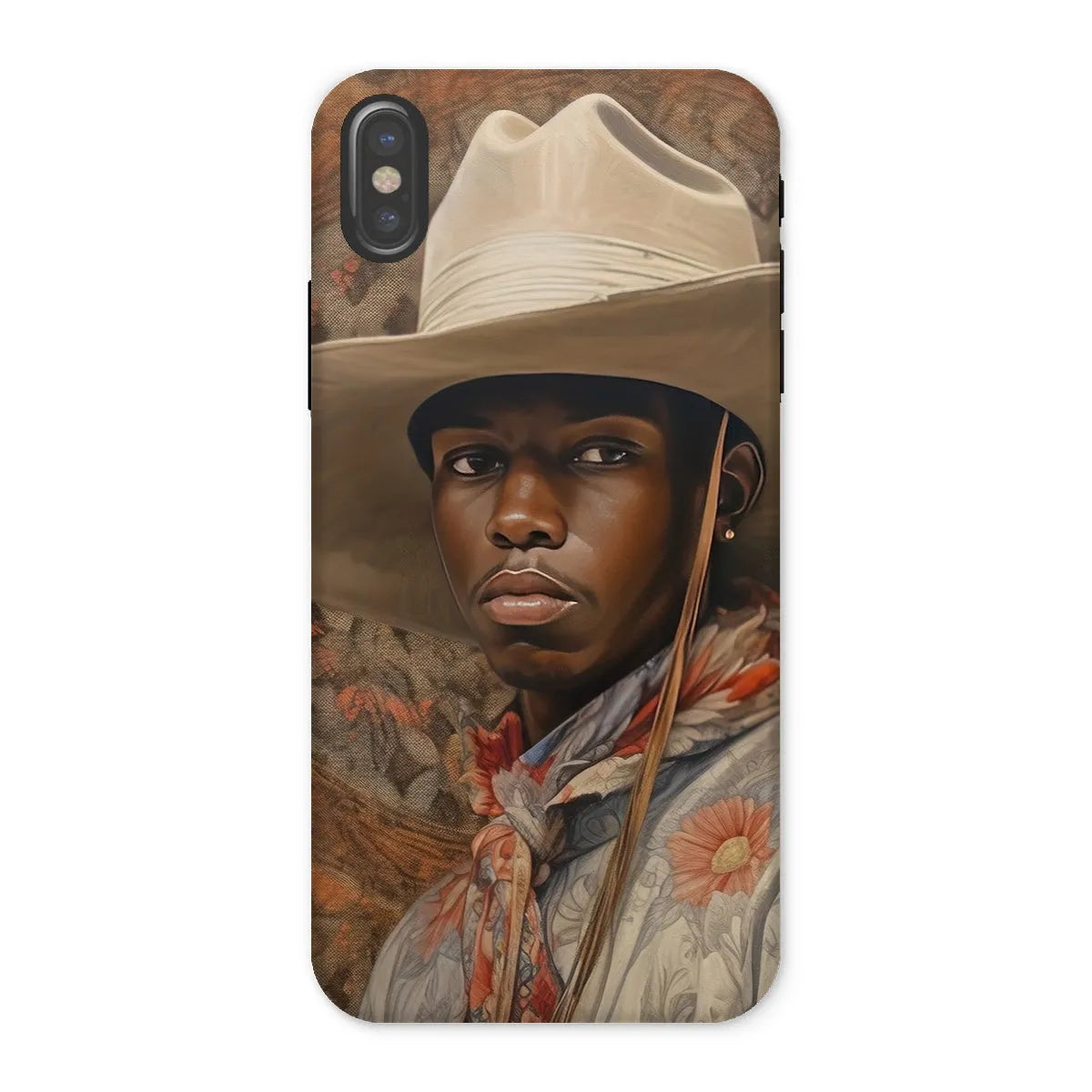 Titus The Gay Cowboy - Dandy Gay Men Art Phone Case - Iphone x / Matte - Mobile Phone Cases - Aesthetic Art