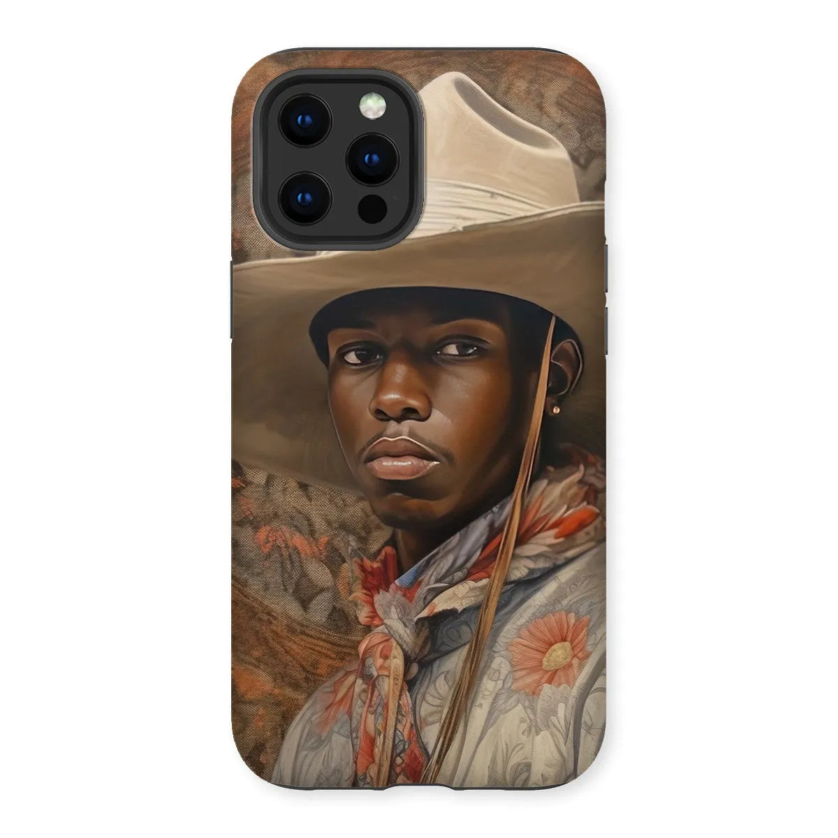 Titus The Gay Cowboy - Dandy Gay Men Art Phone Case - Iphone 12 Pro Max / Matte - Mobile Phone Cases - Aesthetic Art
