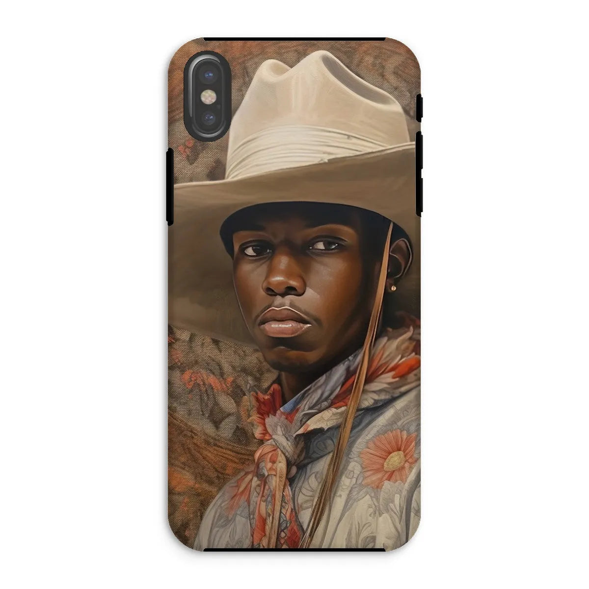 Titus The Gay Cowboy - Dandy Gay Men Art Phone Case - Iphone Xs / Matte - Mobile Phone Cases - Aesthetic Art