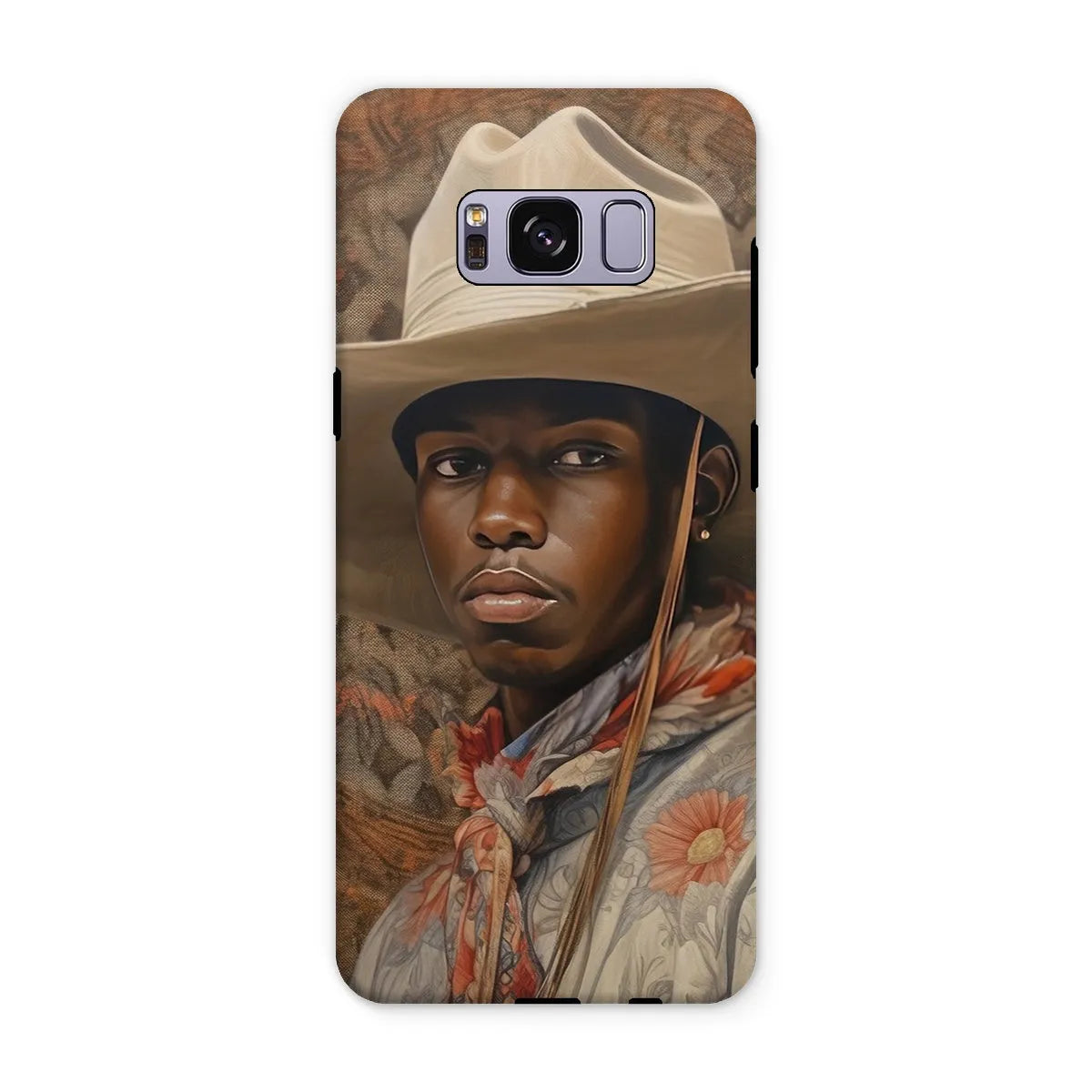 Titus The Gay Cowboy - Dandy Gay Men Art Phone Case - Samsung Galaxy S8 Plus / Matte - Mobile Phone Cases - Aesthetic
