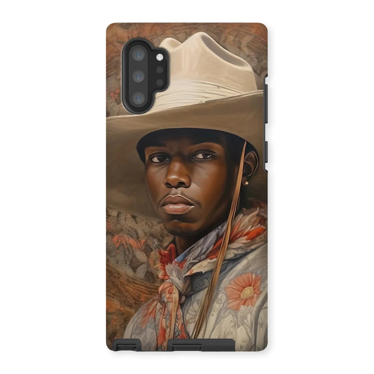Titus The Gay Cowboy - Dandy Gay Men Art Phone Case - Samsung Galaxy Note 10p / Matte - Mobile Phone Cases - Aesthetic