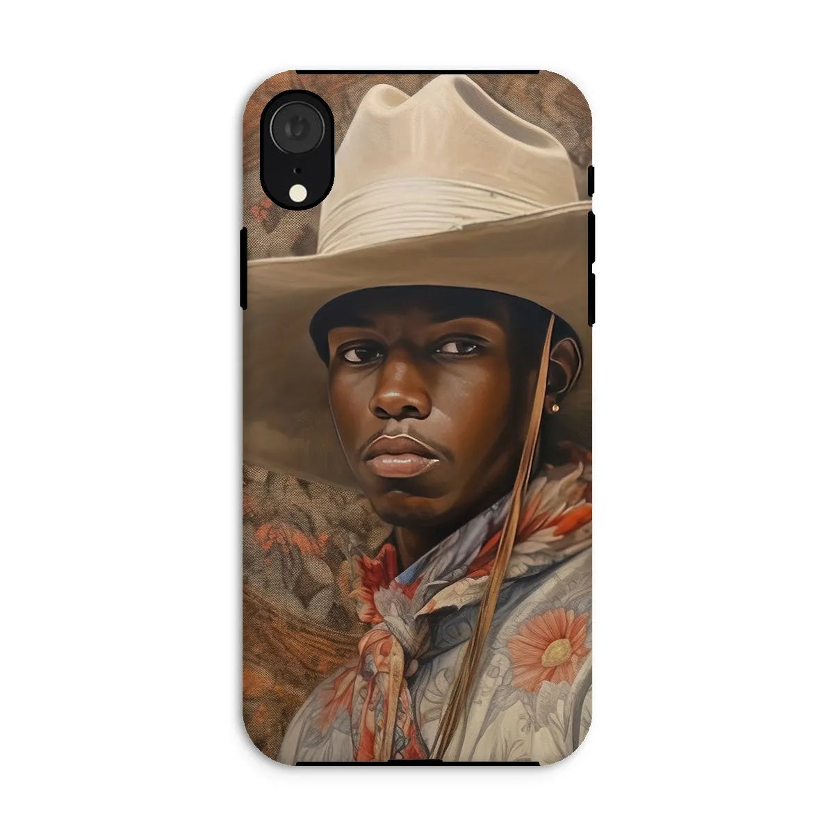 Titus The Gay Cowboy - Dandy Gay Men Art Phone Case - Iphone Xr / Matte - Mobile Phone Cases - Aesthetic Art