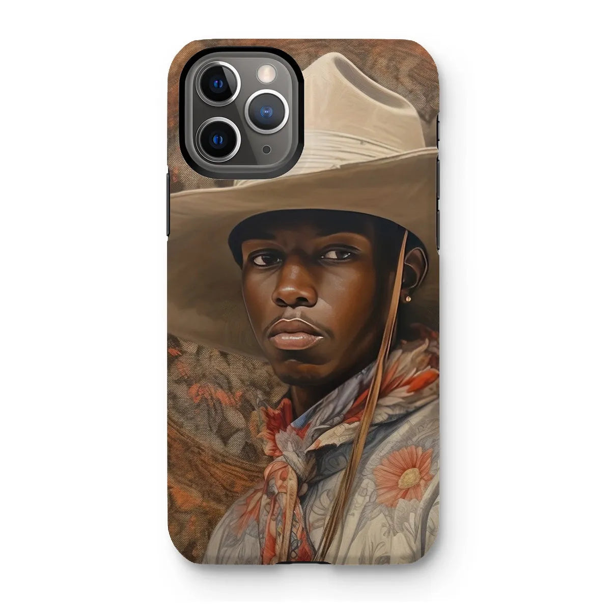 Titus The Gay Cowboy - Dandy Gay Men Art Phone Case - Iphone 11 Pro / Matte - Mobile Phone Cases - Aesthetic Art