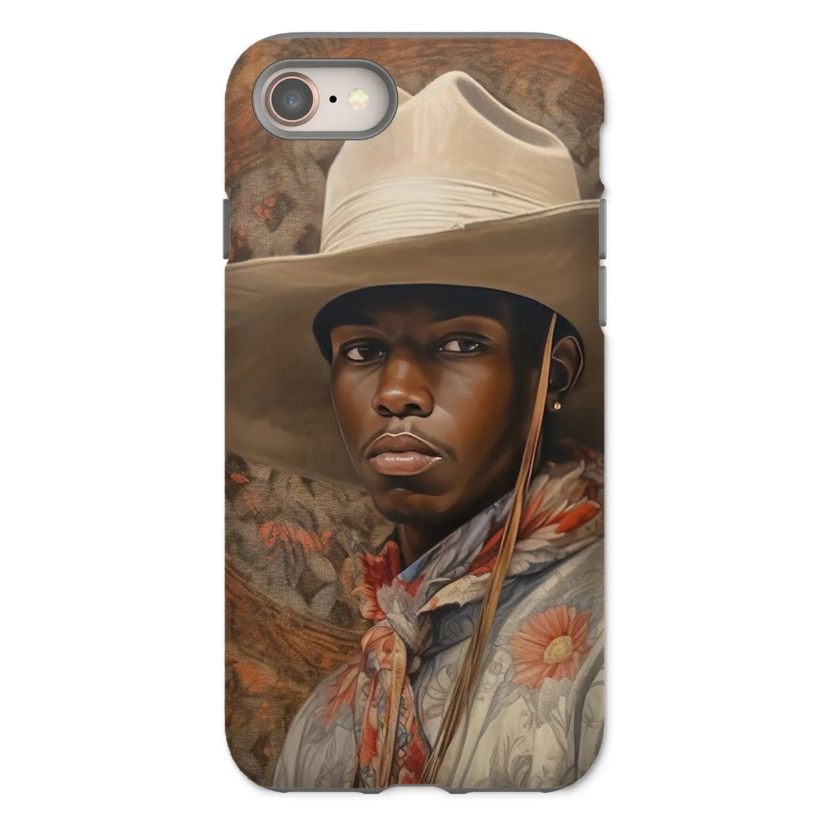 Titus The Gay Cowboy - Dandy Gay Men Art Phone Case - Iphone 8 / Matte - Mobile Phone Cases - Aesthetic Art
