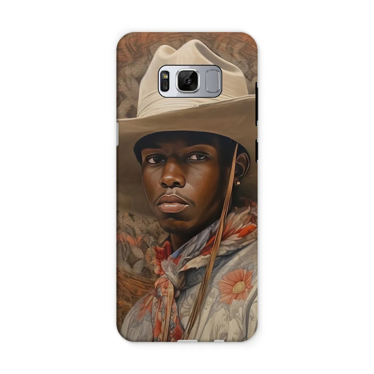 Titus The Gay Cowboy - Dandy Gay Men Art Phone Case - Samsung Galaxy S8 / Matte - Mobile Phone Cases - Aesthetic Art