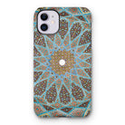 Tomb of Hafez - Shiraz Mosaic Ceiling Iphone Case, 11 / Matte, Intricate Mosaic-patterned Phone Case