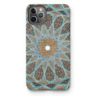 Tomb of Hafez - Shiraz Mosaic Ceiling Iphone Case, 11 Pro Max / Matte, Intricate Mosaic-patterned Phone Case